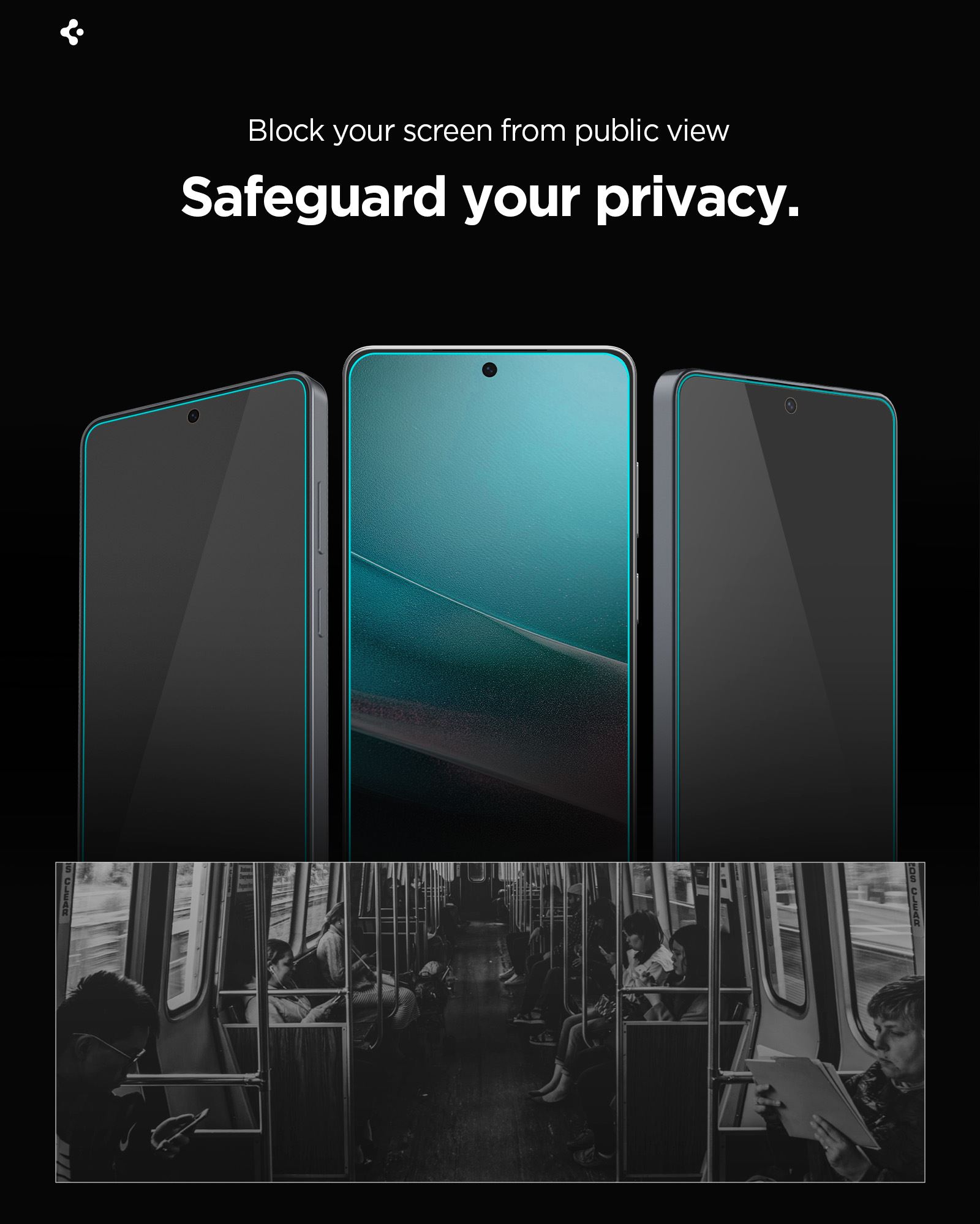 Spigen Glass tR EZ Fit Pro HD (Privacy) 2 Pack, transparency - Samsung Galaxy S26 Ultra (21)