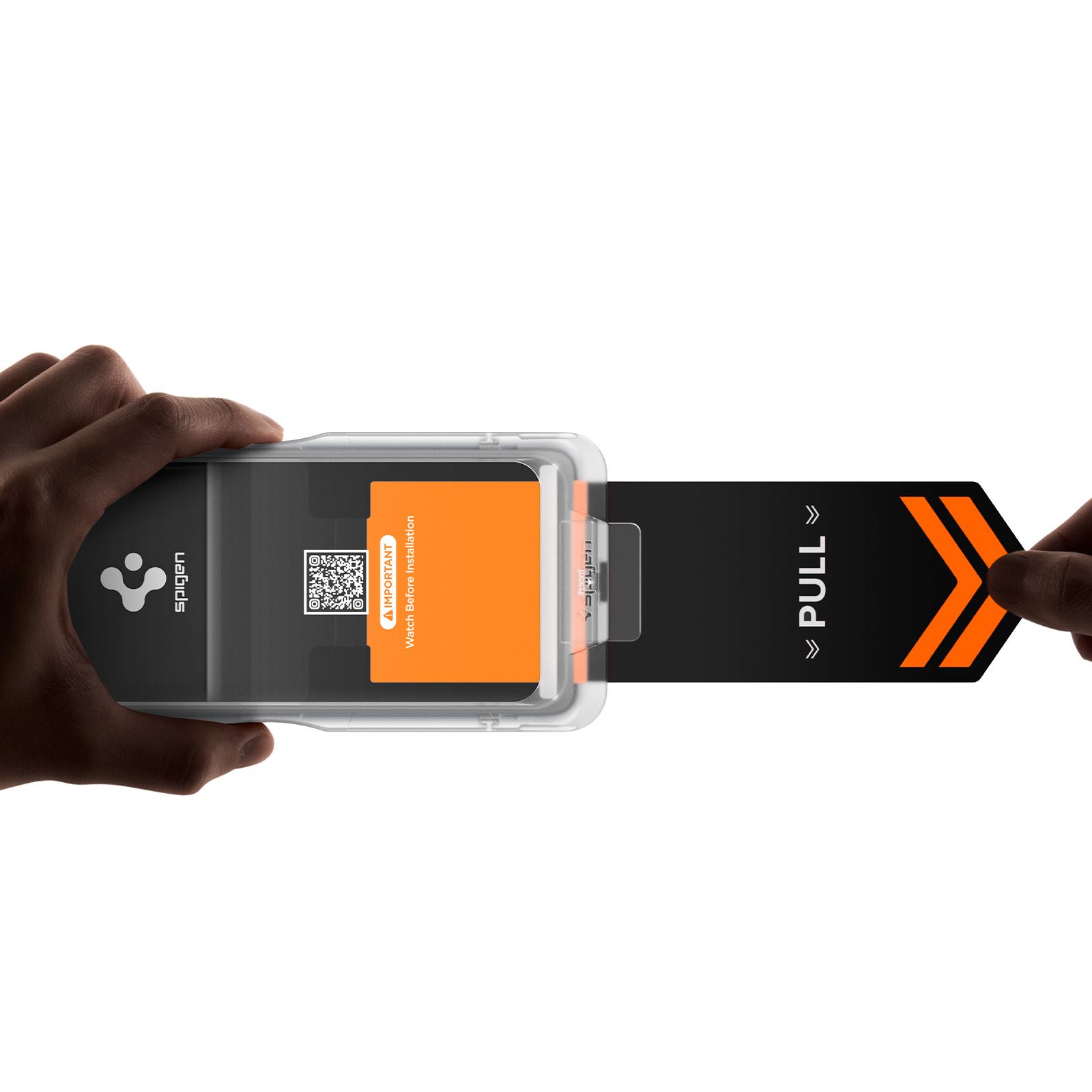 Spigen Glass tR EZ Fit Pro HD (Privacy) 2 Pack, transparency - Samsung Galaxy S26 Ultra (7)