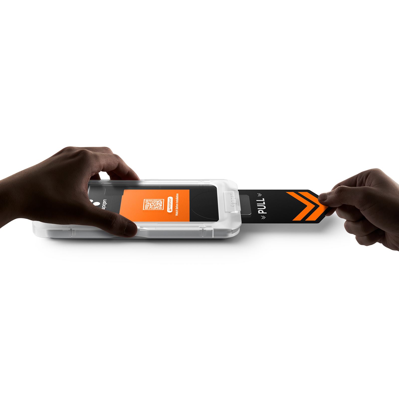 Spigen Glass tR EZ Fit Pro HD (Privacy) 2 Pack, transparency - Samsung Galaxy S26 Ultra (9)