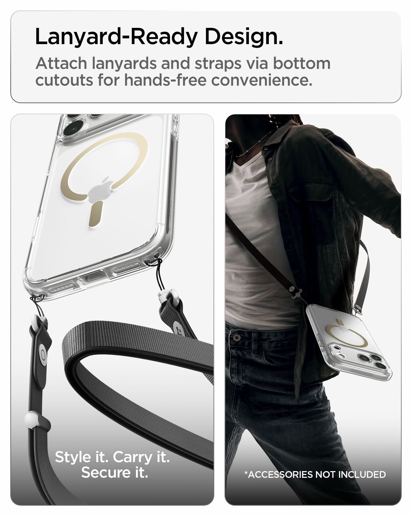 Spigen Ultra Hybrid MagSafe, clear gold - iPhone 18 Pro Max/17 Pro Max (21)
