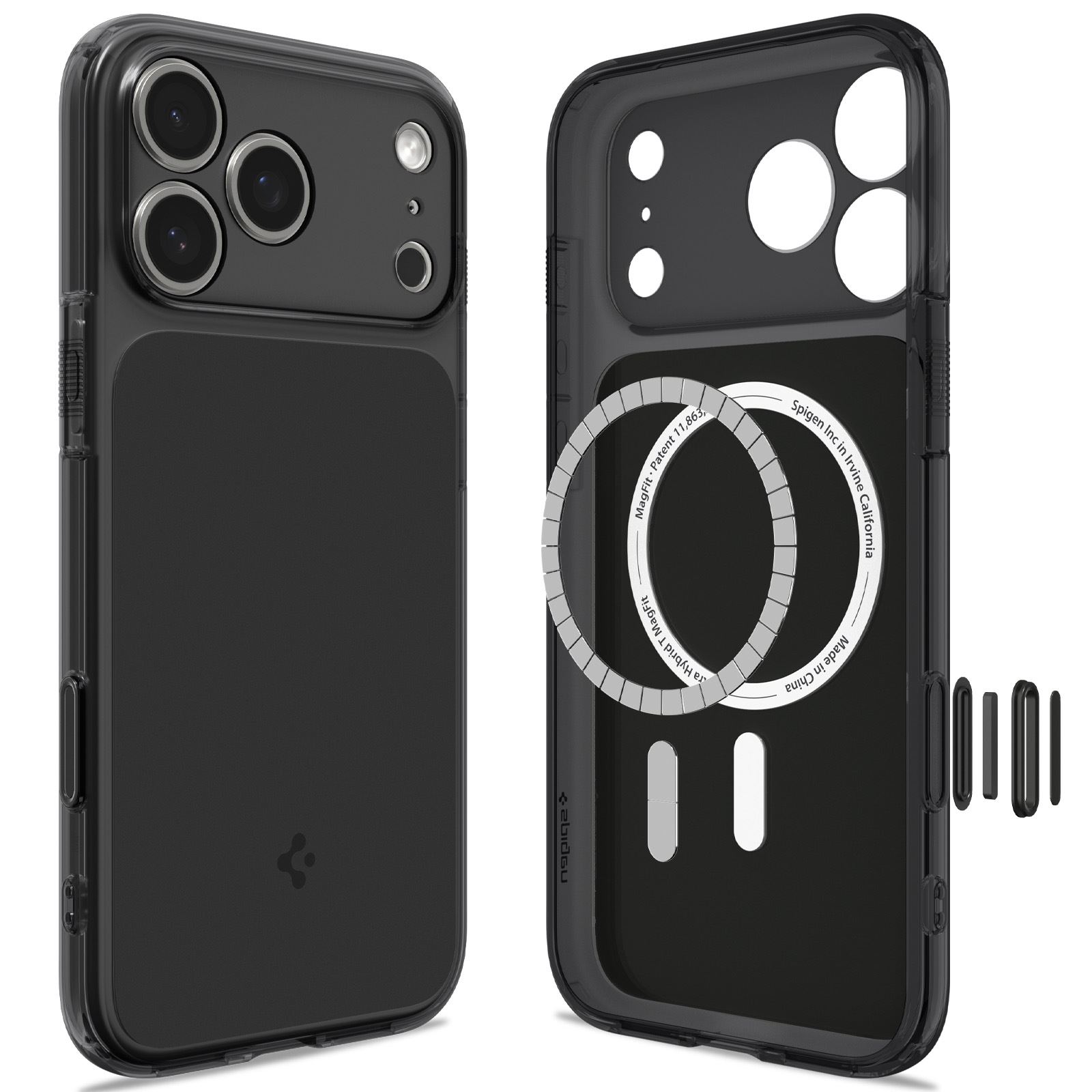 Spigen Ultra Hybrid T MagSafe, matte black - iPhone 18 Pro Max/17 Pro Max (2)