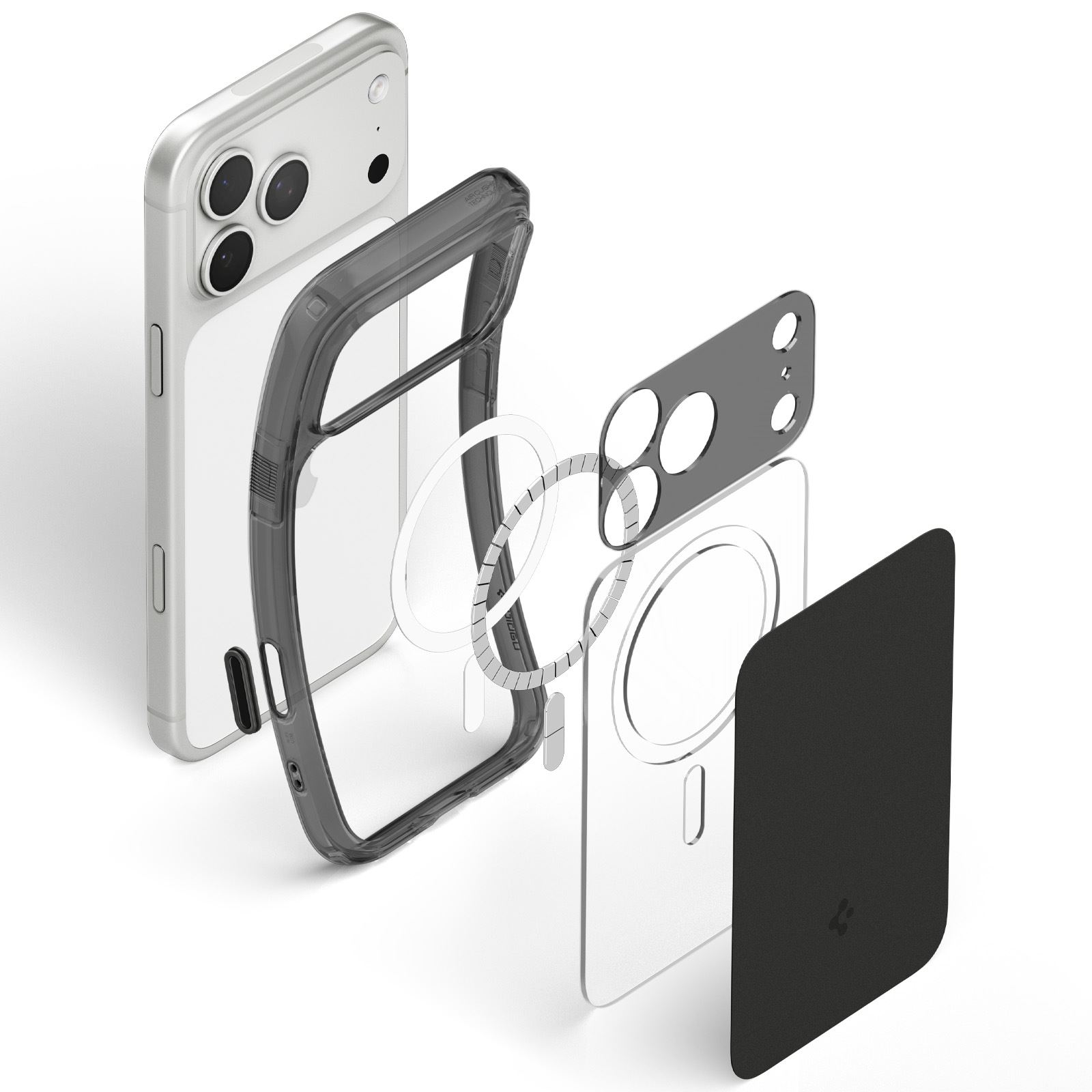 Spigen Ultra Hybrid T MagSafe, matte black - iPhone 18 Pro Max/17 Pro Max (7)