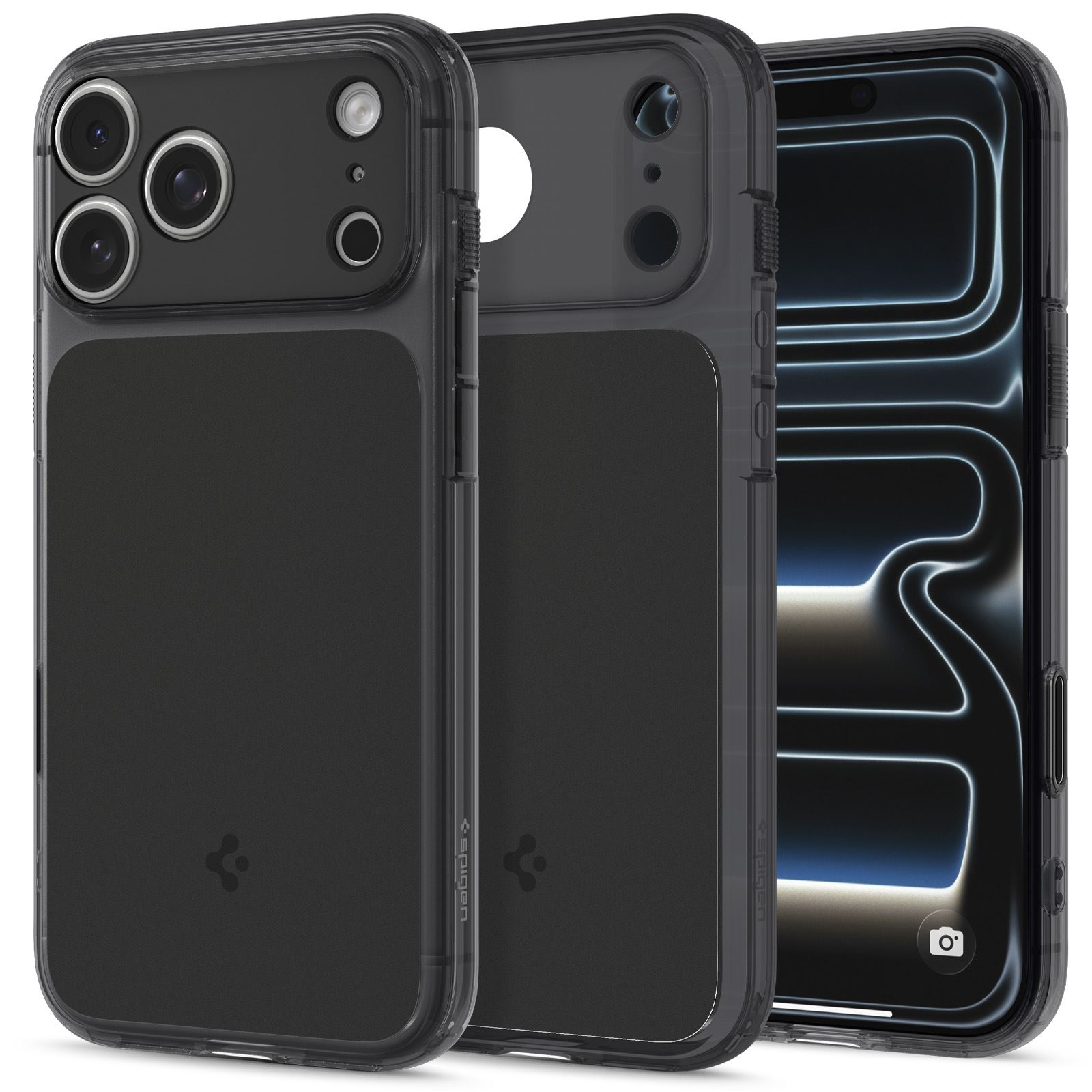 Spigen Ultra Hybrid T MagSafe, matte black - iPhone 18 Pro Max/17 Pro Max