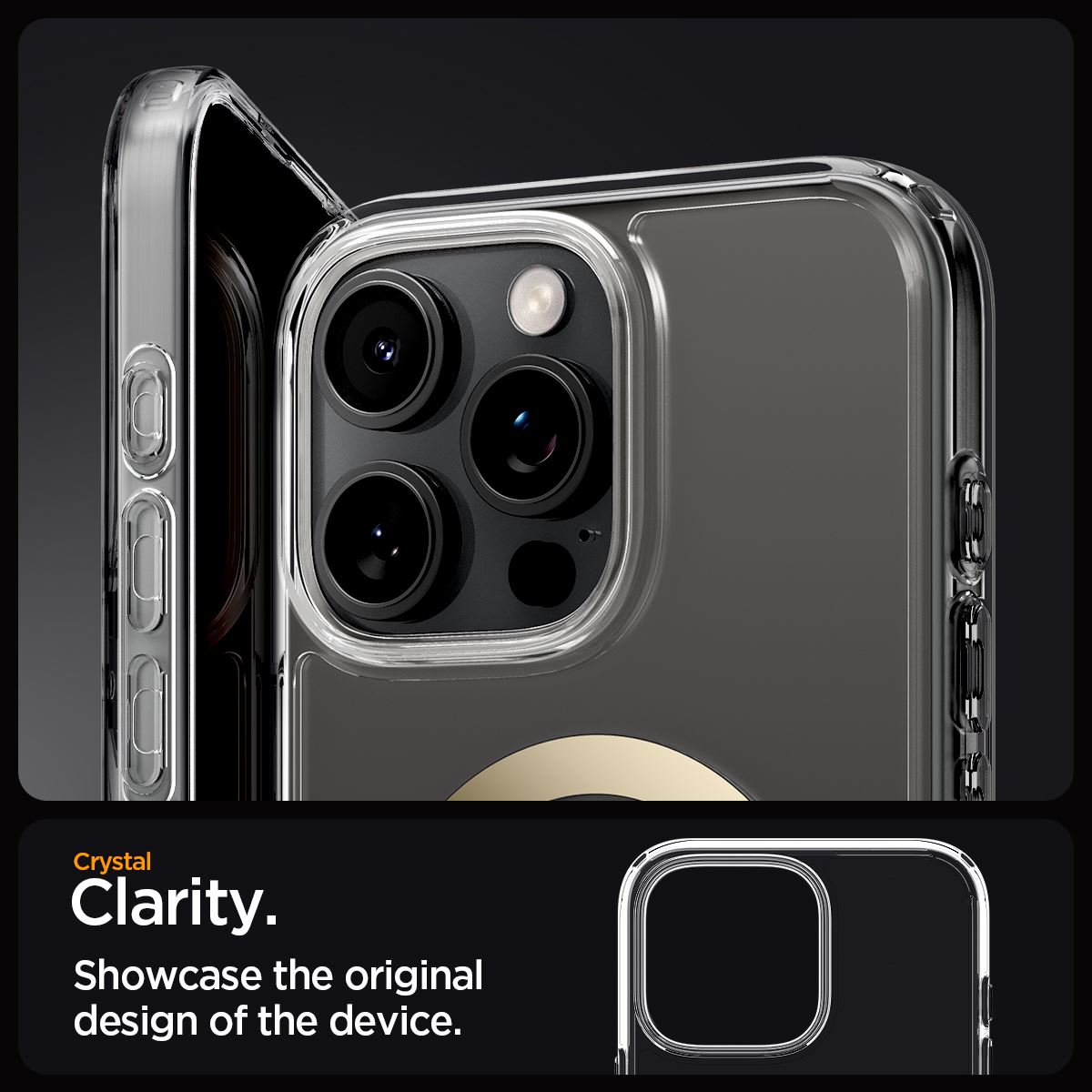 Spigen Ultra Hybrid MagSafe, gold - iPhone 16 Pro Max (10)