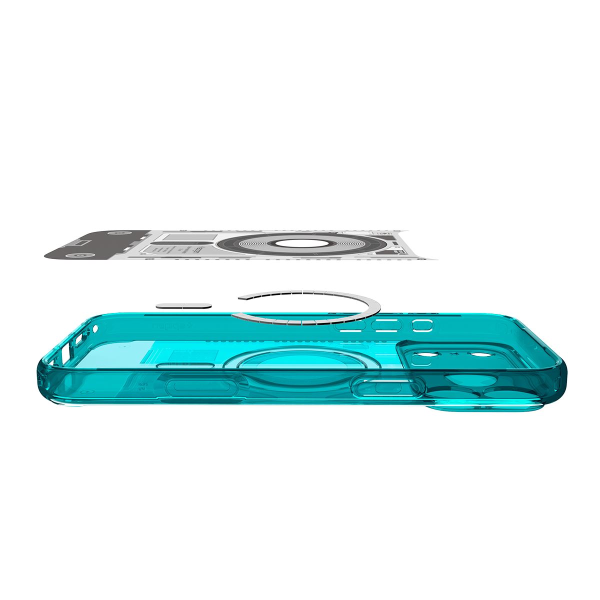 Spigen Ultra Hybrid MagSafe, c-one bondi blue - iPhone 18 Pro Max/17 Pro Max (11)