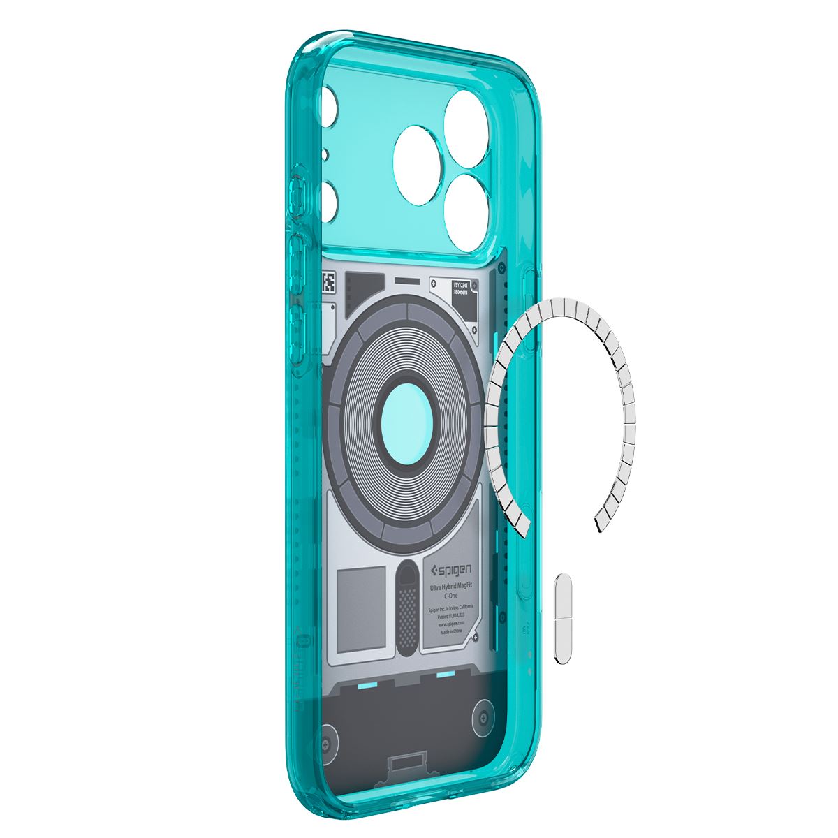 Spigen Ultra Hybrid MagSafe, c-one bondi blue - iPhone 18 Pro Max/17 Pro Max (12)