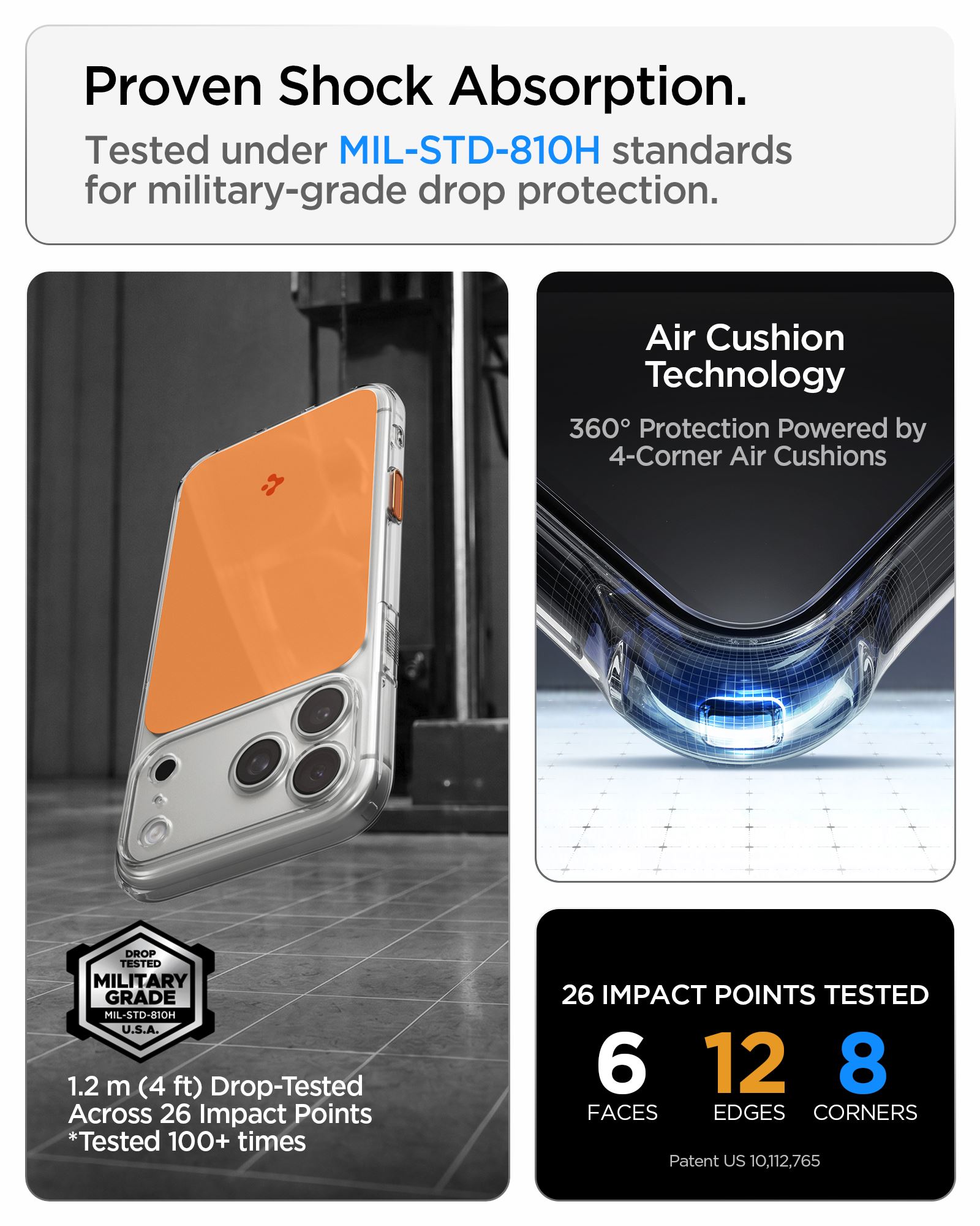 Spigen Ultra Hybrid T MagSafe, glossy orange - iPhone 18 Pro/17 Pro (16)
