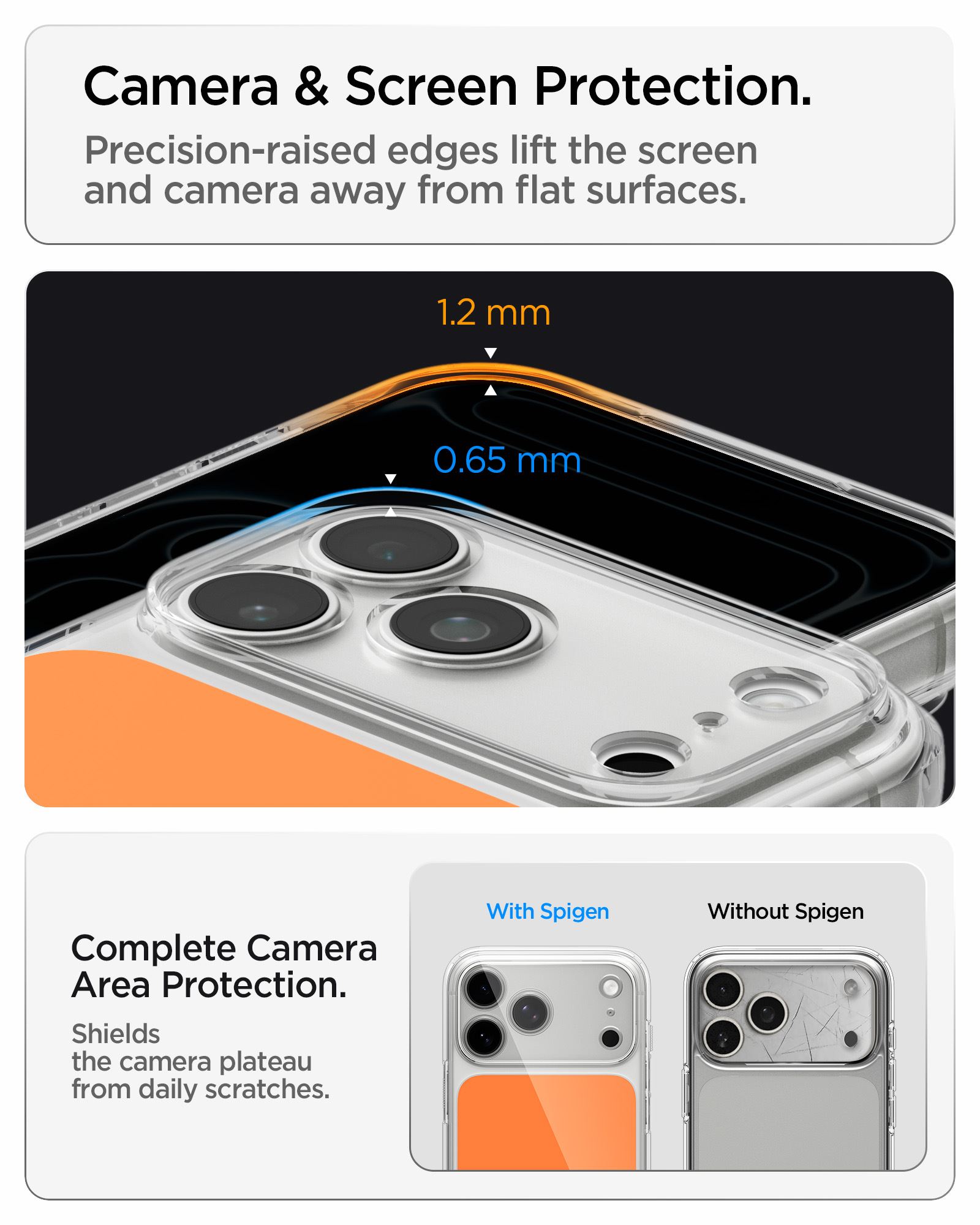 Spigen Ultra Hybrid T MagSafe, glossy orange - iPhone 18 Pro/17 Pro (17)