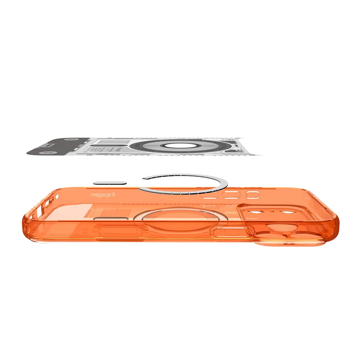 Spigen Ultra Hybrid MagSafe, c-one tangerine - iPhone 18 Pro Max/17 Pro Max (11)