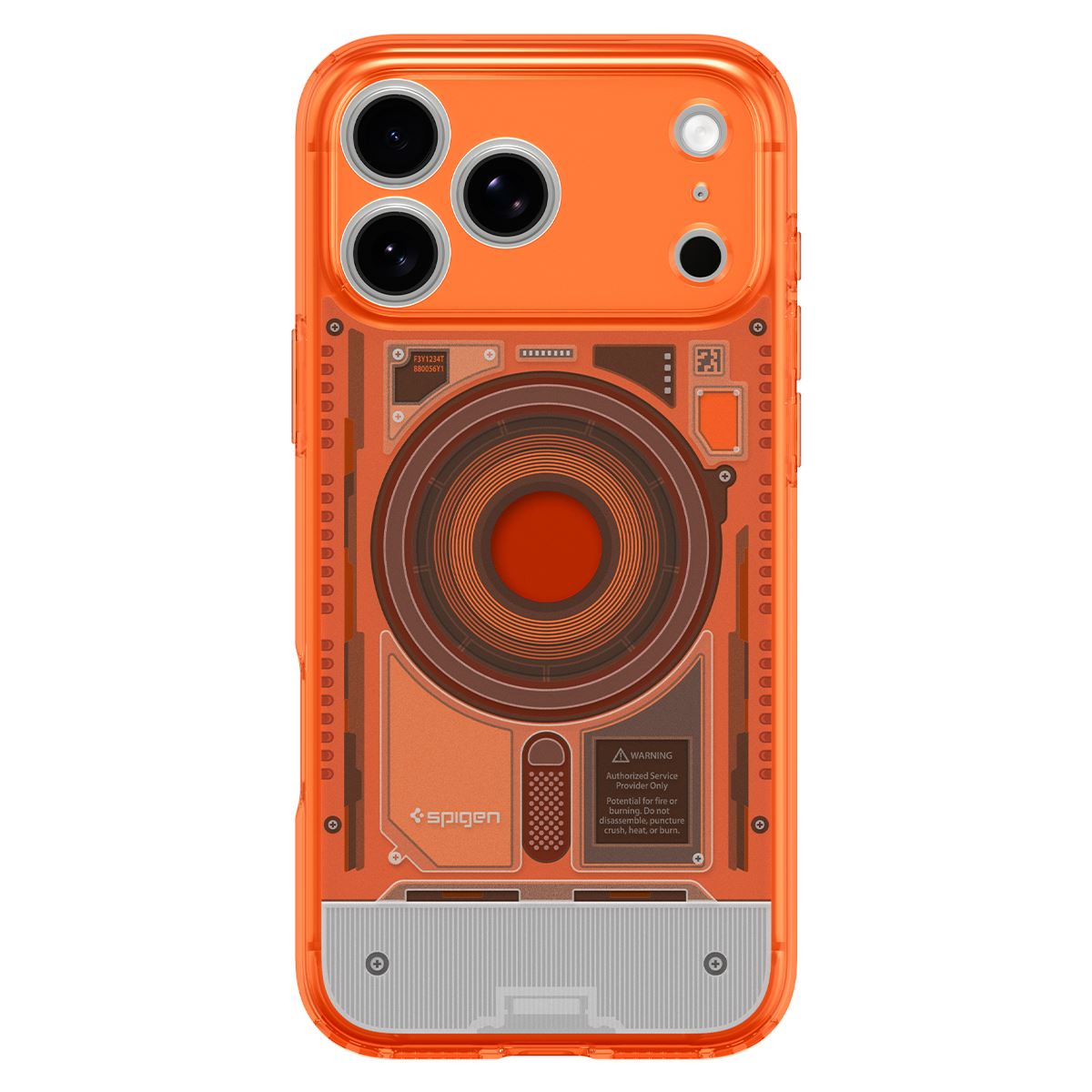 Spigen Ultra Hybrid MagSafe, c-one tangerine - iPhone 18 Pro Max/17 Pro Max (3)
