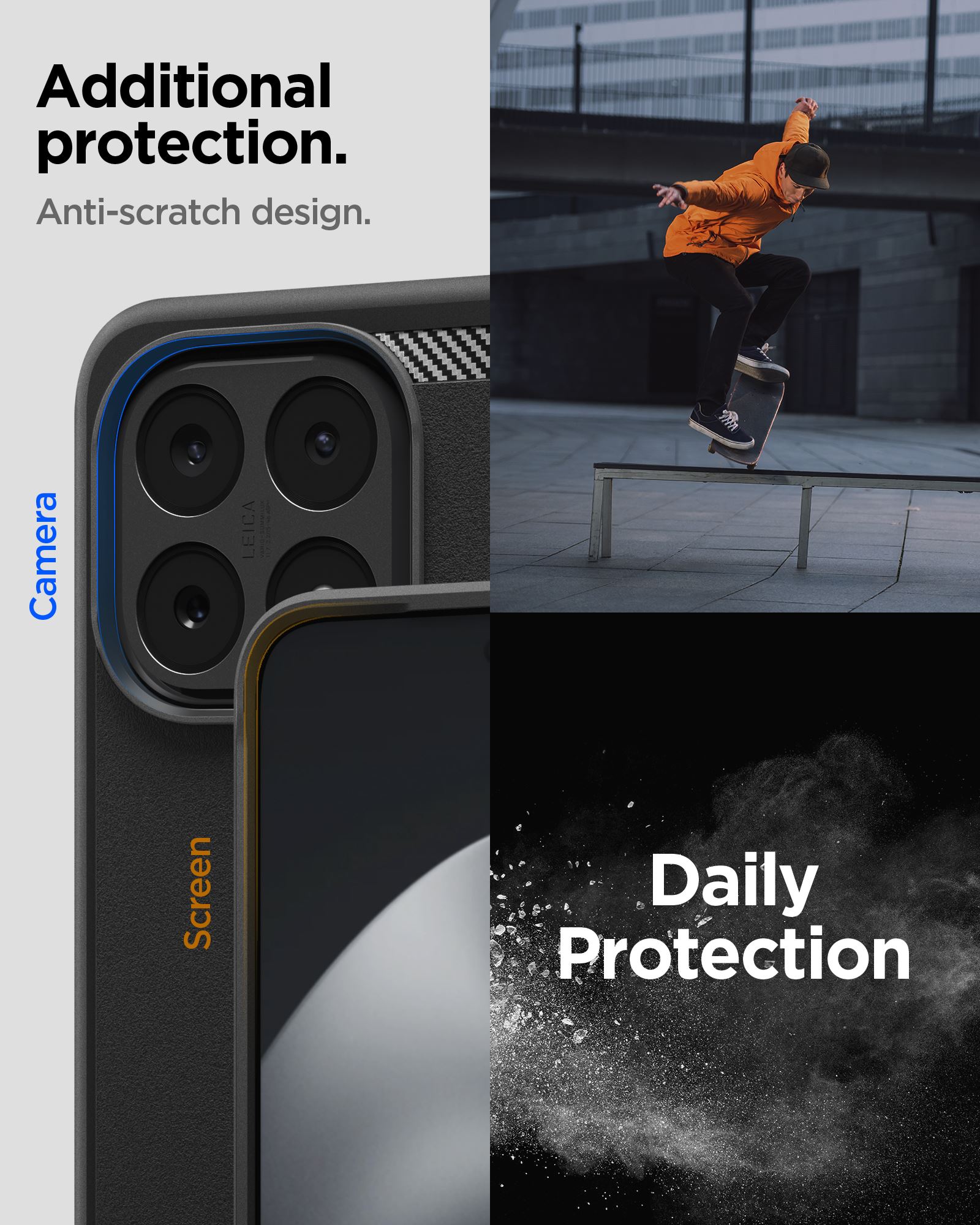 Spigen Rugged Armor, matte black - Xiaomi 15T (16)