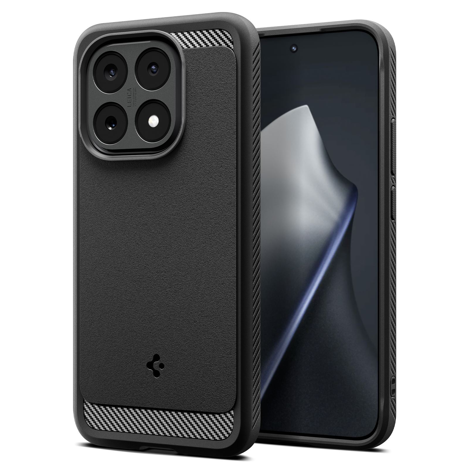 Spigen Rugged Armor, matte black - Xiaomi 15T
