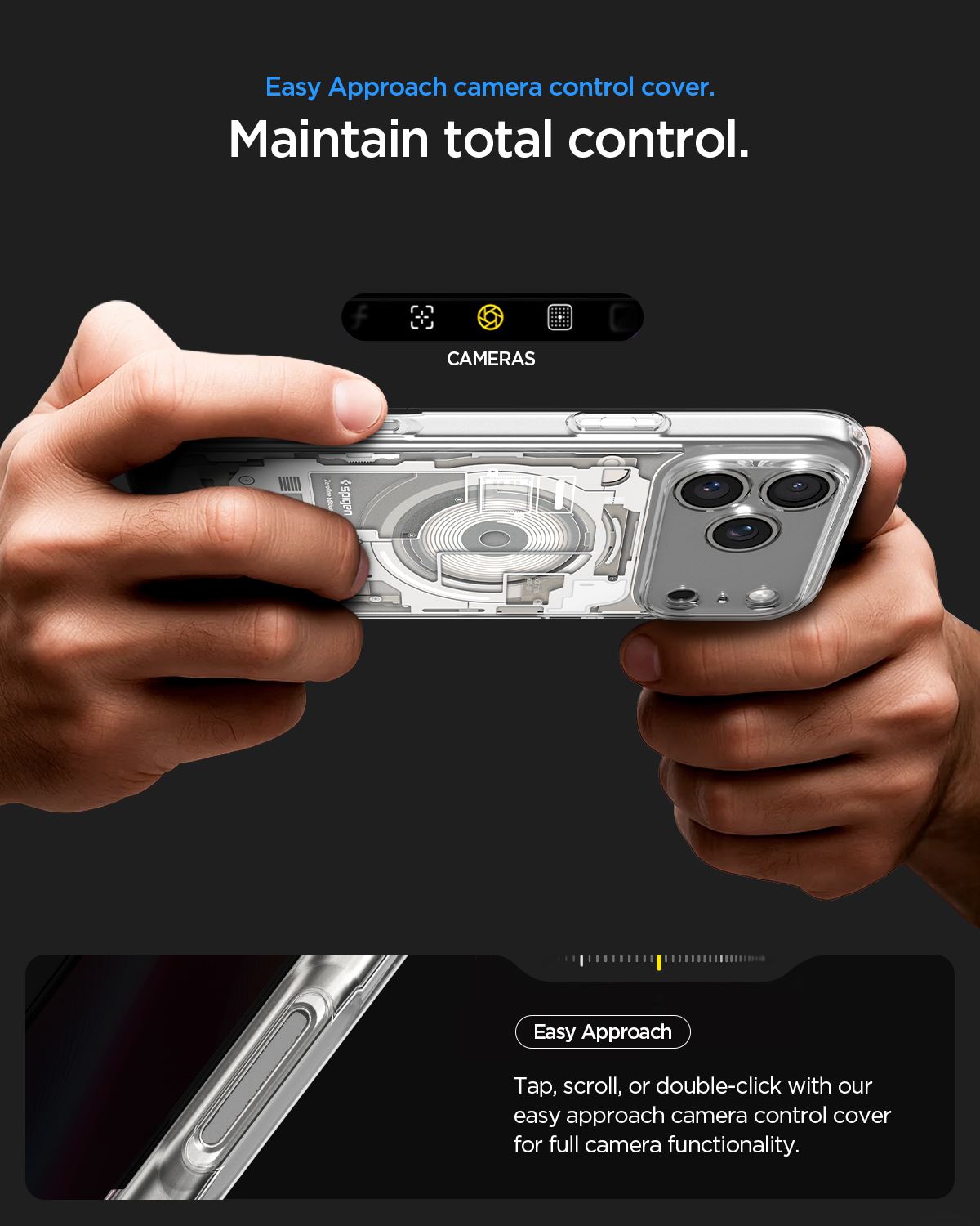 Spigen Ultra Hybrid MagSafe, zero one natural titanium - iPhone 18 Pro Max/17 Pro Max (19)