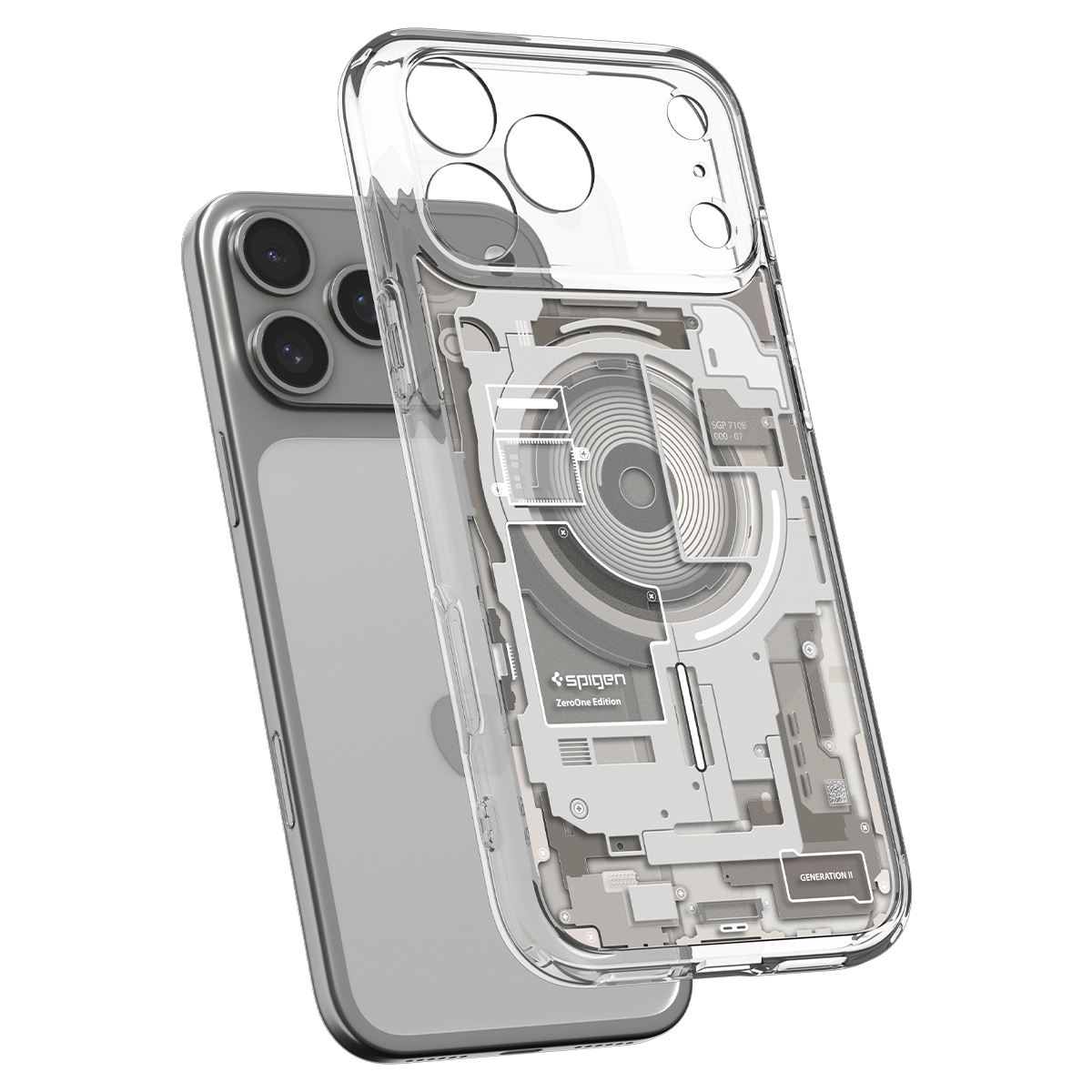 Spigen Ultra Hybrid MagSafe, zero one natural titanium - iPhone 18 Pro Max/17 Pro Max (7)