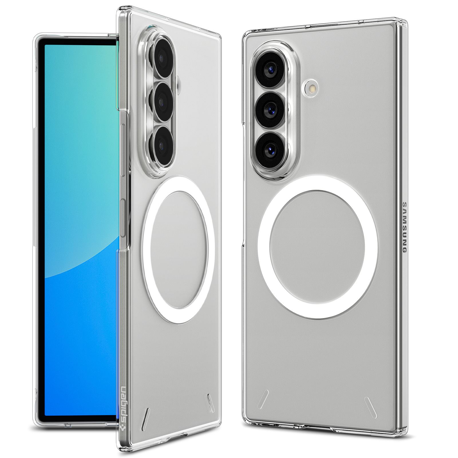Spigen Air Skin MagSafe, clear white - Samsung Galaxy Z Fold8 Ultra (2)