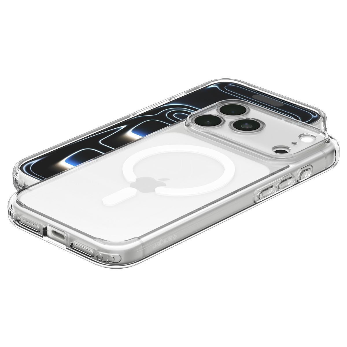 Spigen Ultra Hybrid MagSafe, clear white - iPhone 18 Pro/17 Pro (8)