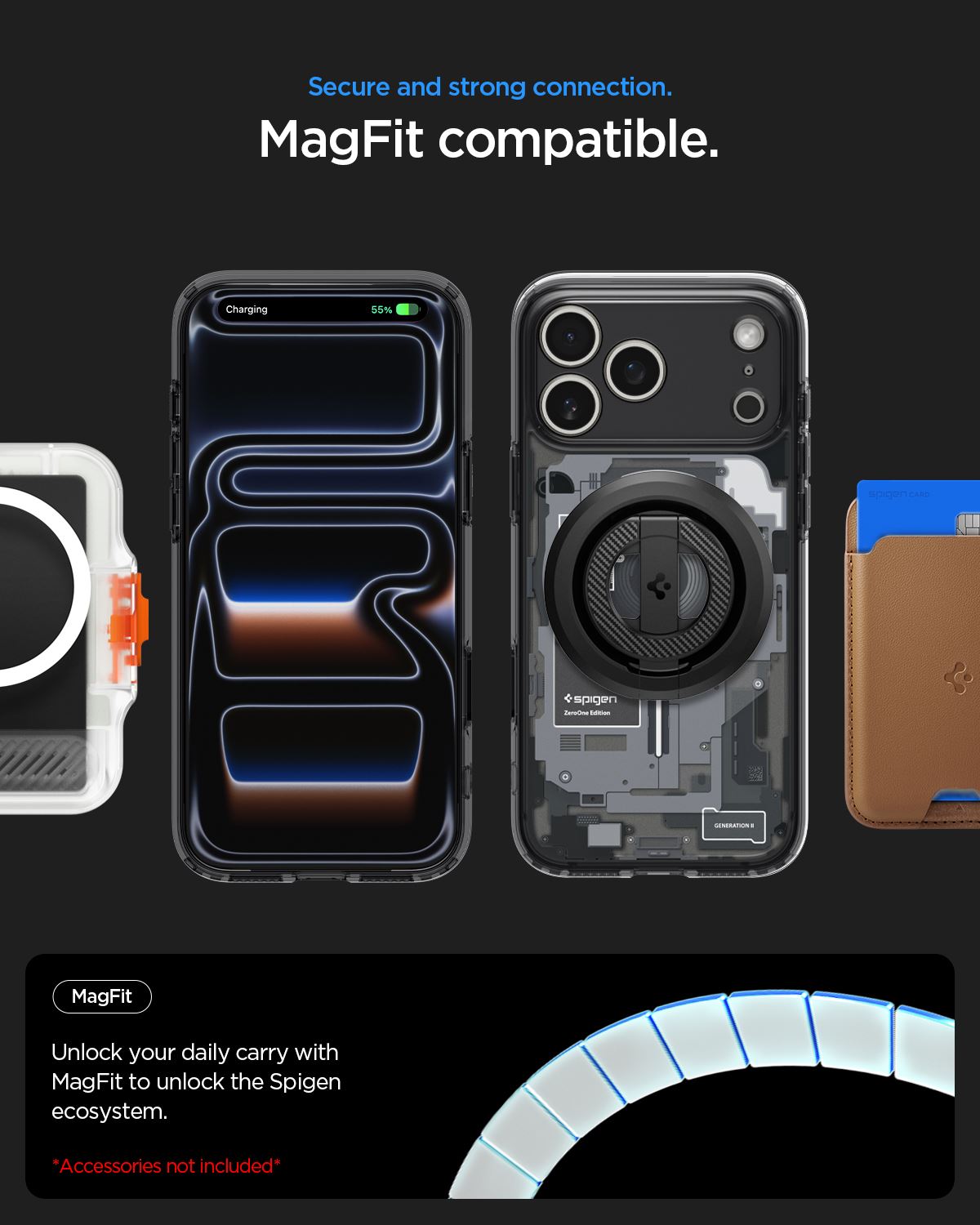 Spigen Ultra Hybrid MagSafe, zero one black - iPhone 18 Pro Max/17 Pro Max (17)