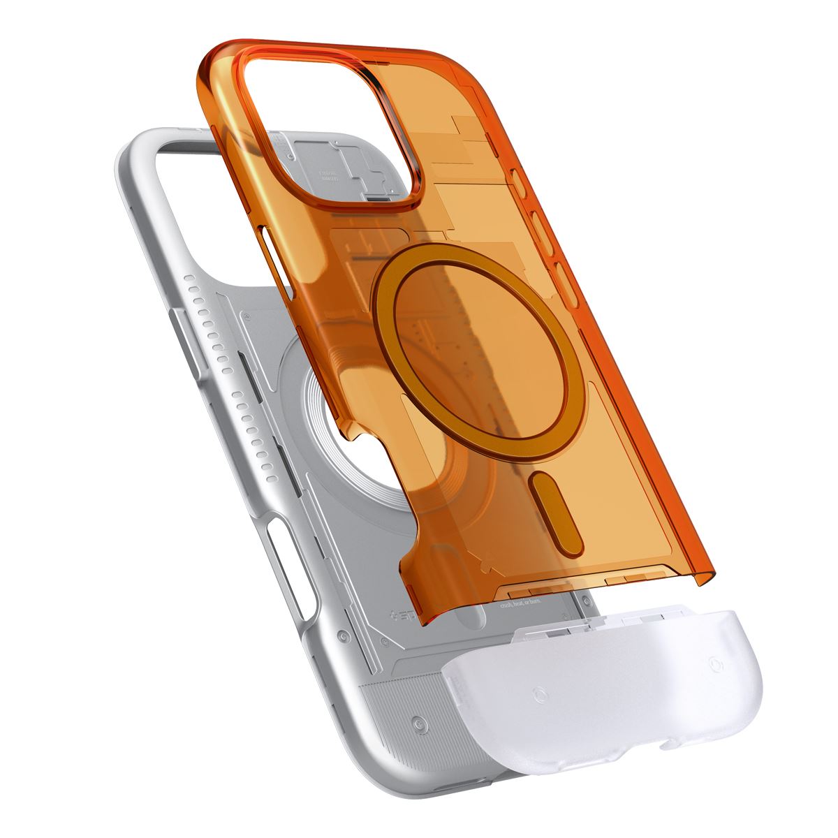 Spigen Classic C1 MagSafe, tangerine - iPhone 16 Pro (6)