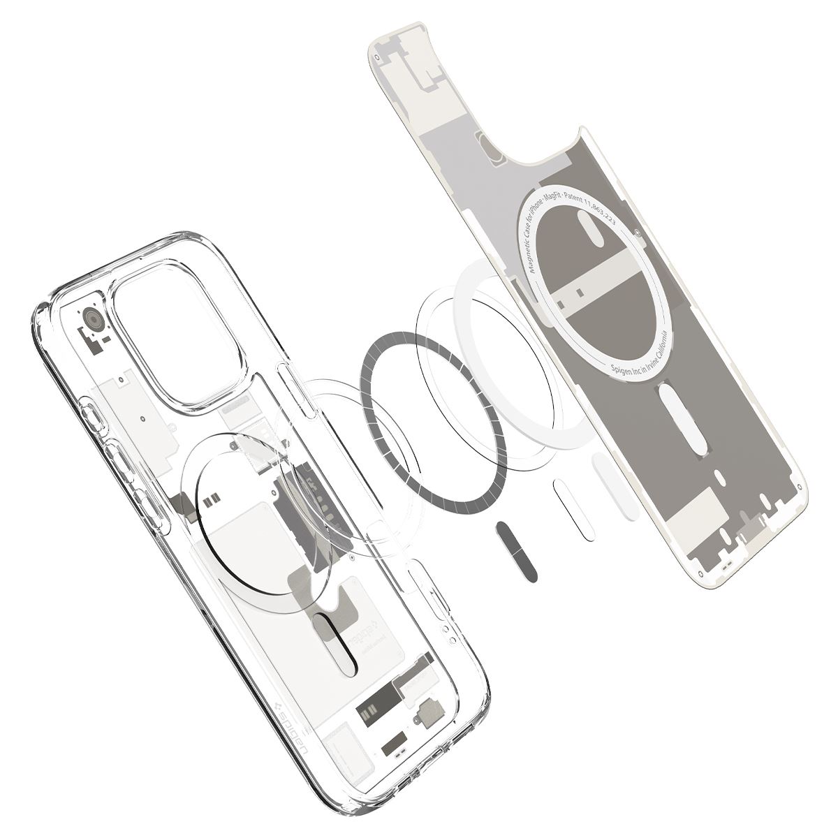 Spigen Ultra Hybrid MagSafe, zero one natural titanium - iPhone 16 Pro Max (5)