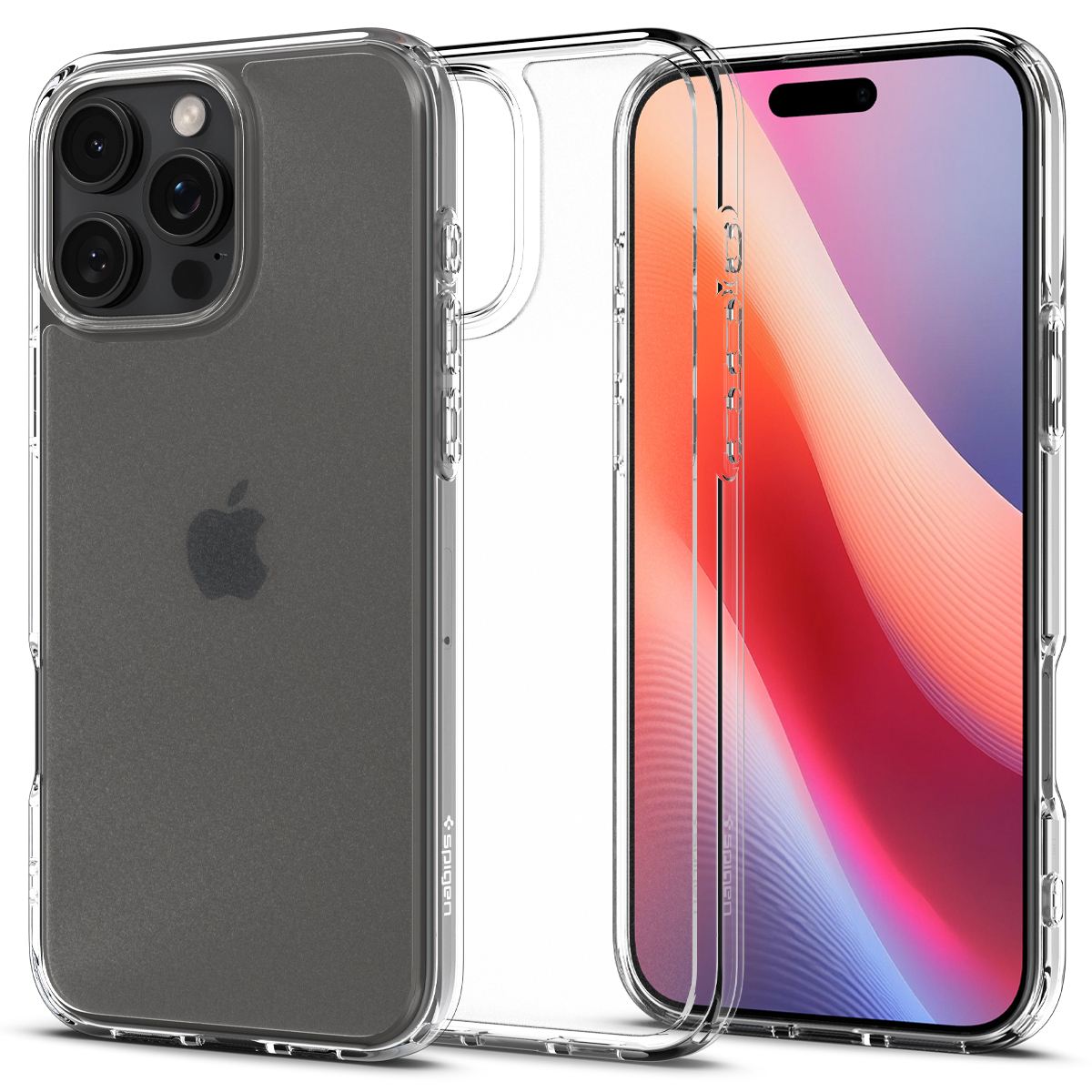 Spigen Ultra Hybrid, frost clear - iPhone 16 Pro Max (1)