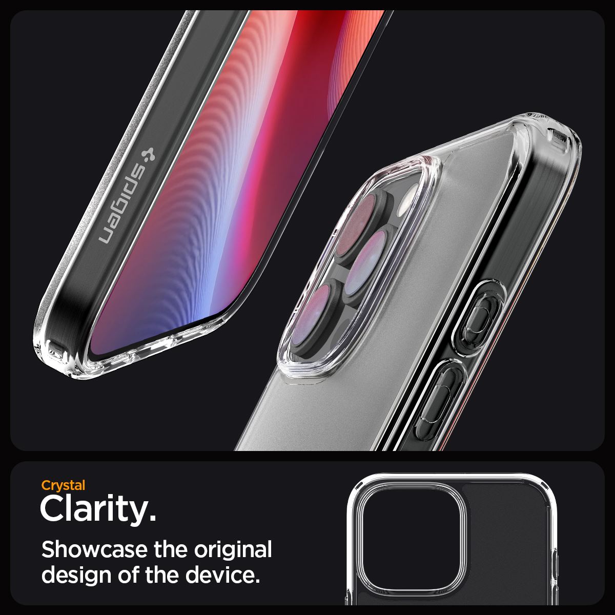 Spigen Ultra Hybrid, frost clear - iPhone 16 Pro Max (10)