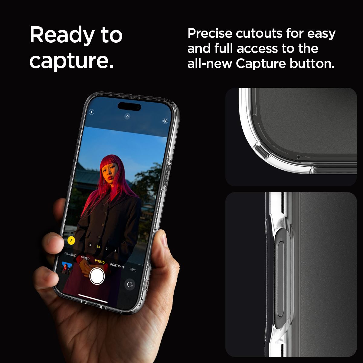 Spigen Ultra Hybrid, frost clear - iPhone 16 Pro Max (11)
