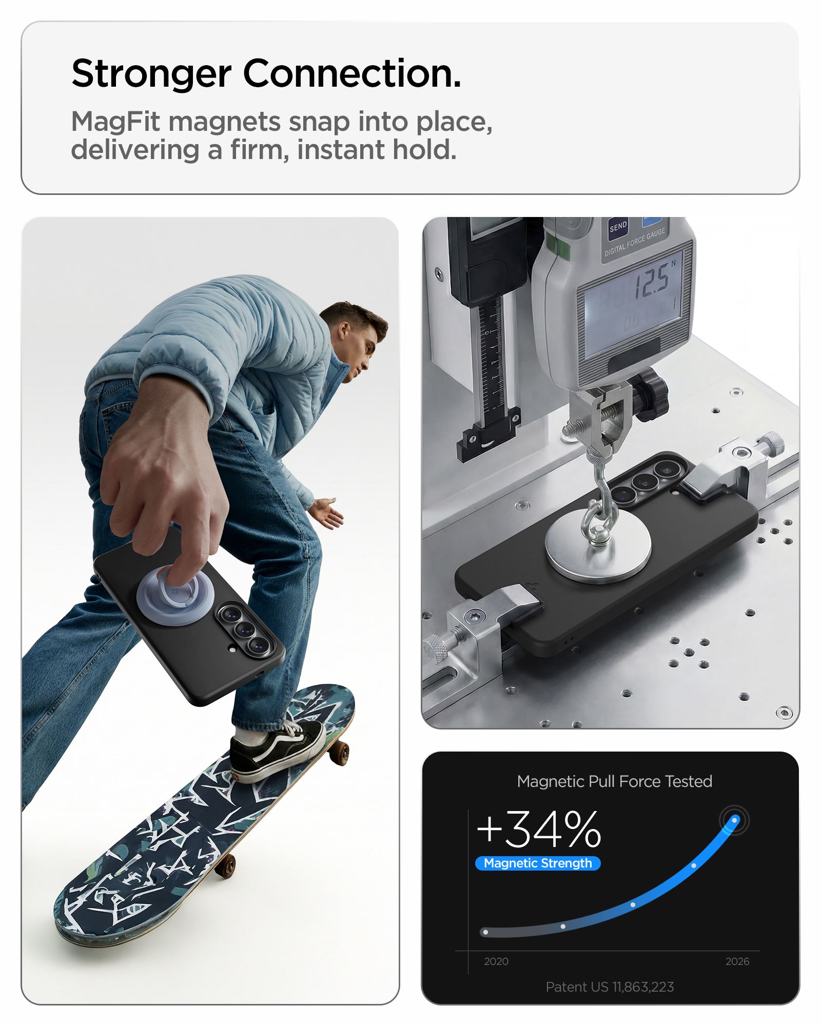 Spigen Thin Fit MagSafe, black - Samsung Galaxy S26+ (12)