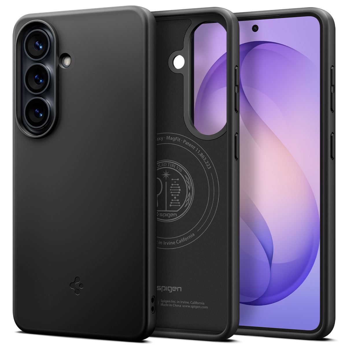 Spigen Thin Fit MagSafe, black - Samsung Galaxy S26+