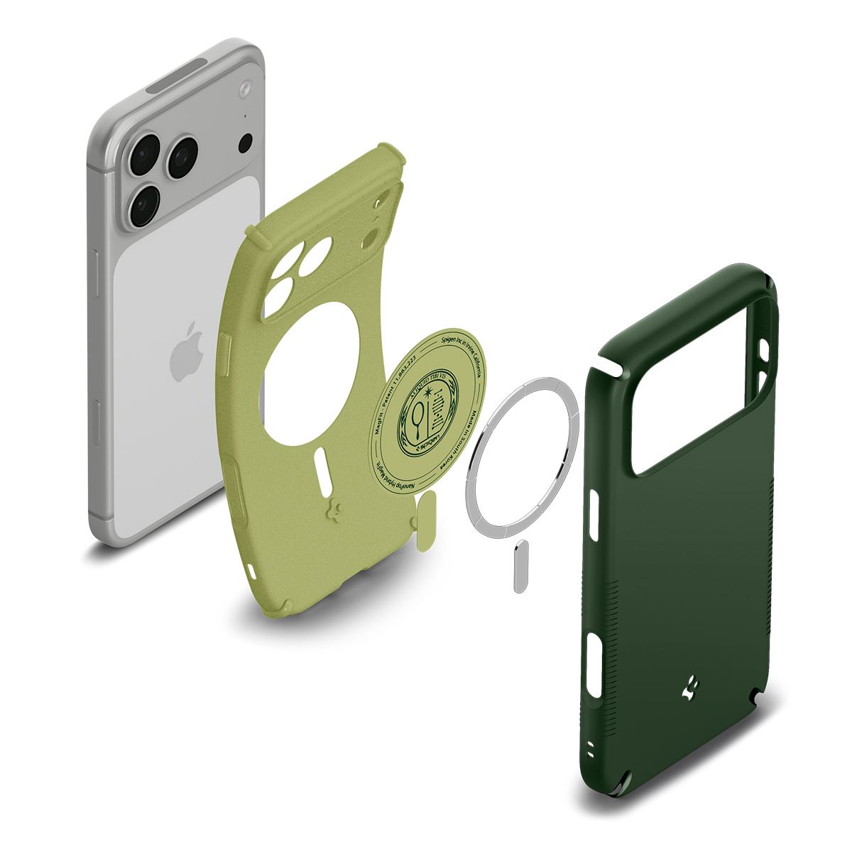 Spigen Nano Pop Hybrid MagSafe, avo green - iPhone 18 Pro Max/17 Pro Max (11)