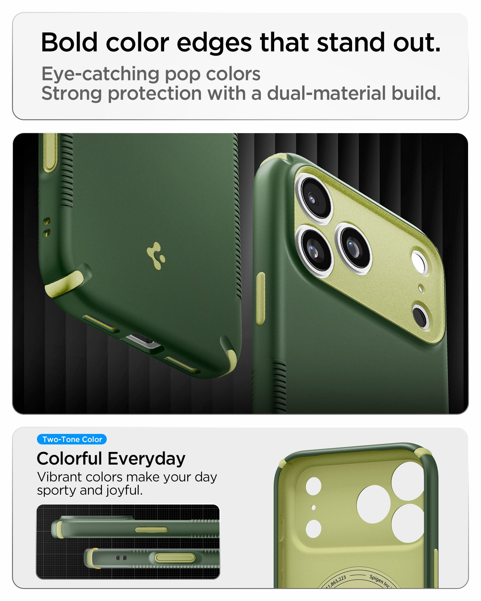 Spigen Nano Pop Hybrid MagSafe, avo green - iPhone 18 Pro Max/17 Pro Max (16)