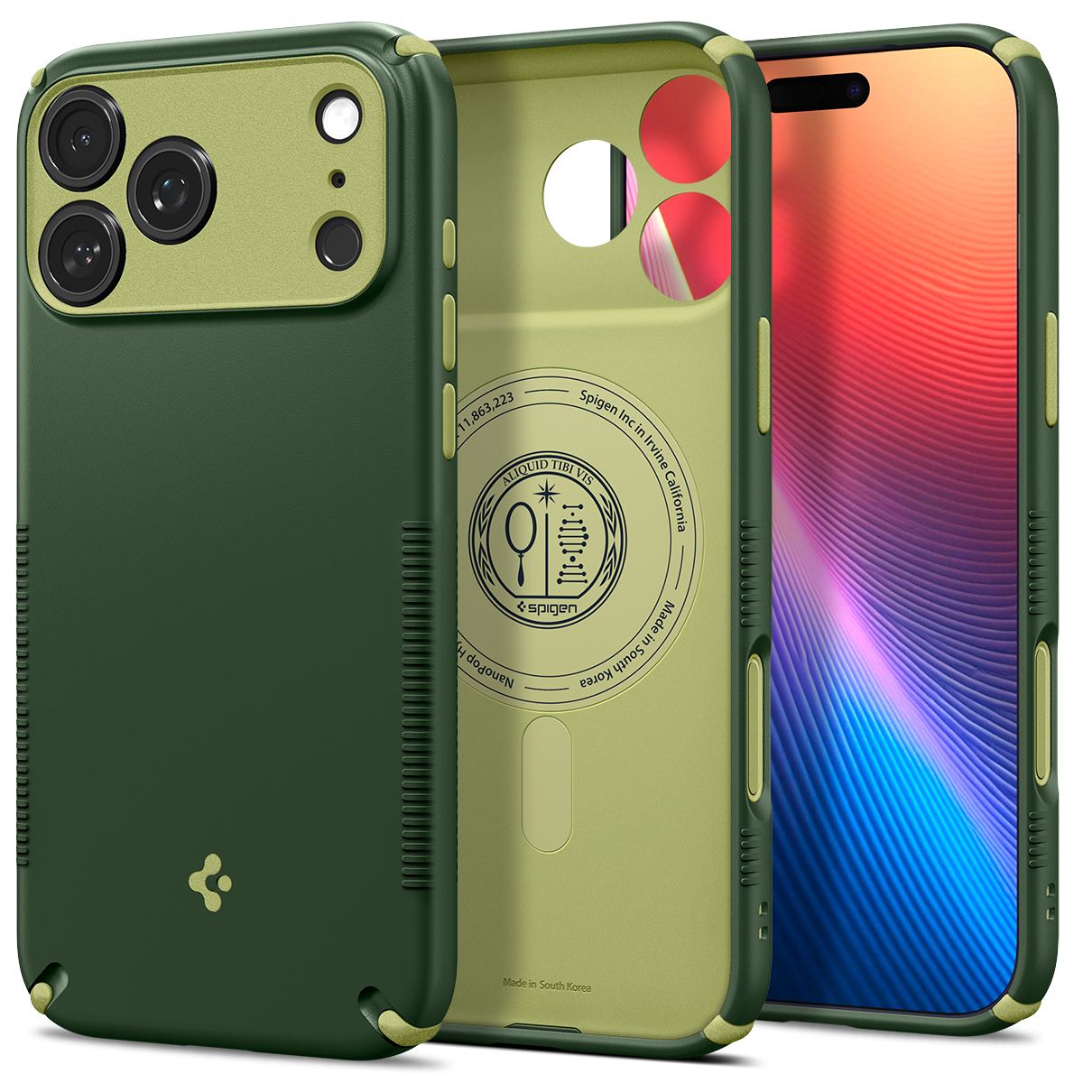 Spigen Nano Pop Hybrid MagSafe, avo green - iPhone 18 Pro Max/17 Pro Max (2)