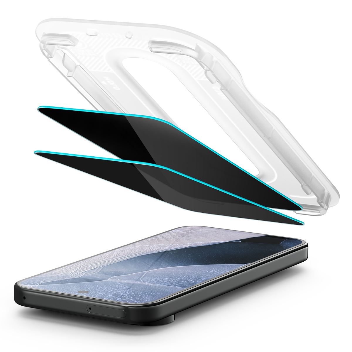 Spigen Glass tR EZ Fit Pro (Privacy) 2 Pack - Google Pixel 11 Pro/10 Pro/9 Pro/9 (10)