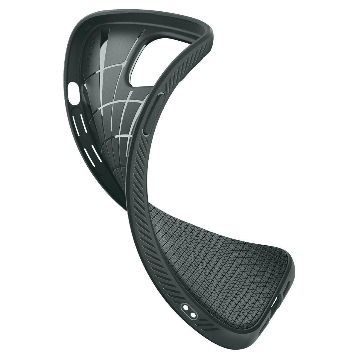 Spigen Liquid Air, abyss green - iPhone 15 (12)