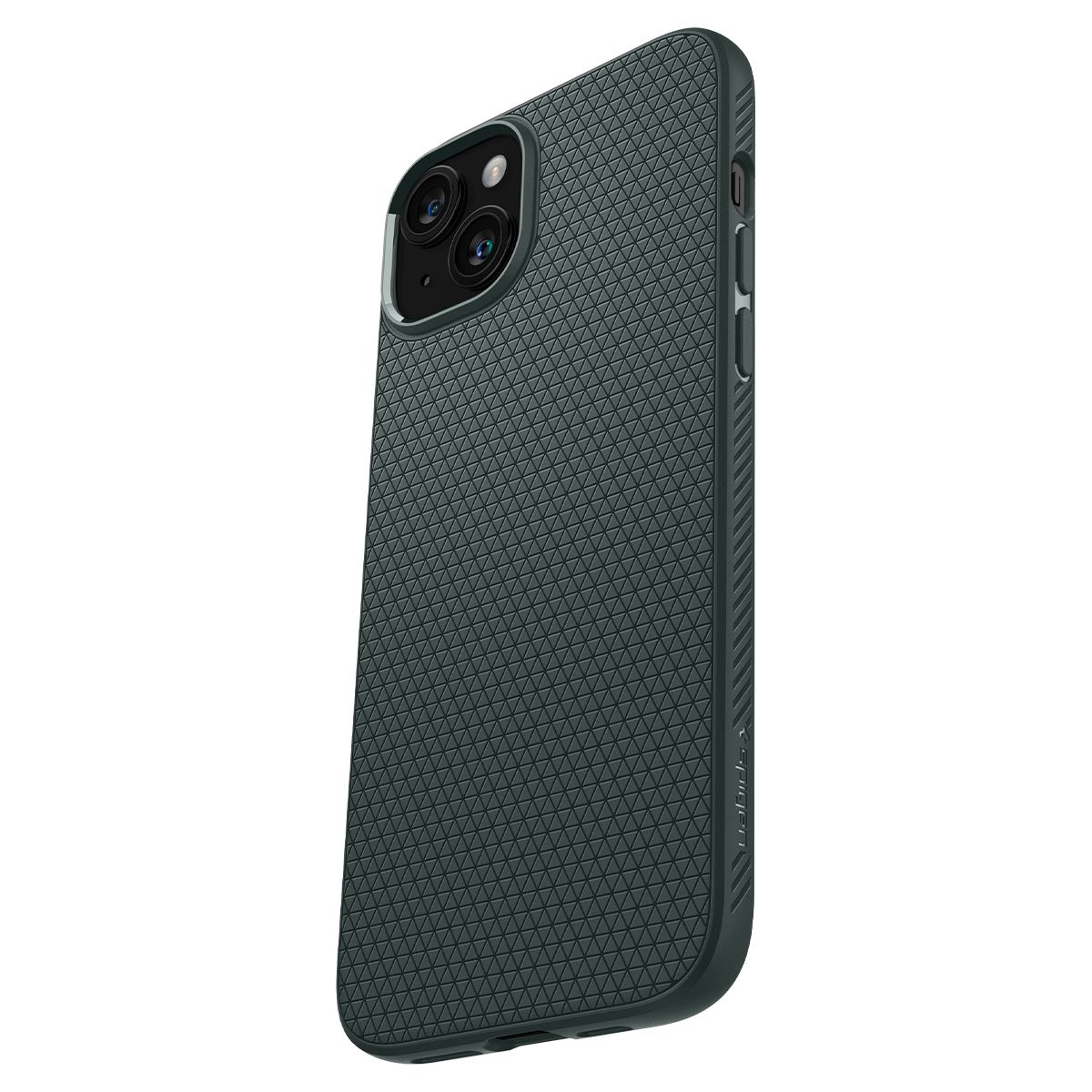 Spigen Liquid Air, abyss green - iPhone 15 (8)
