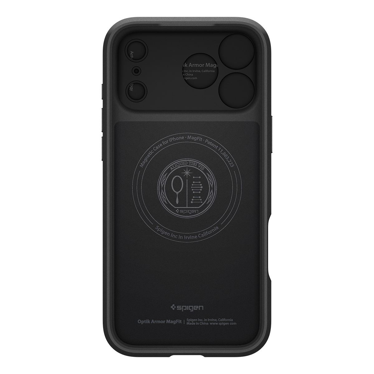 Spigen Optik Armor MagSafe, black - iPhone 17 Pro (3)