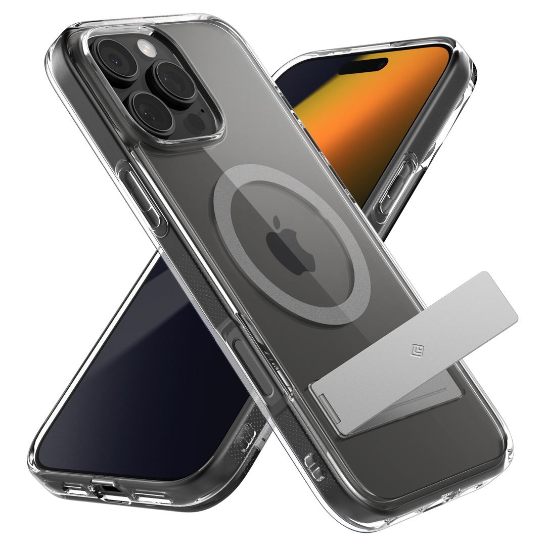 Spigen Caseology Capella MagSafe Kickstand, clear gray - iPhone 16 Pro (7)