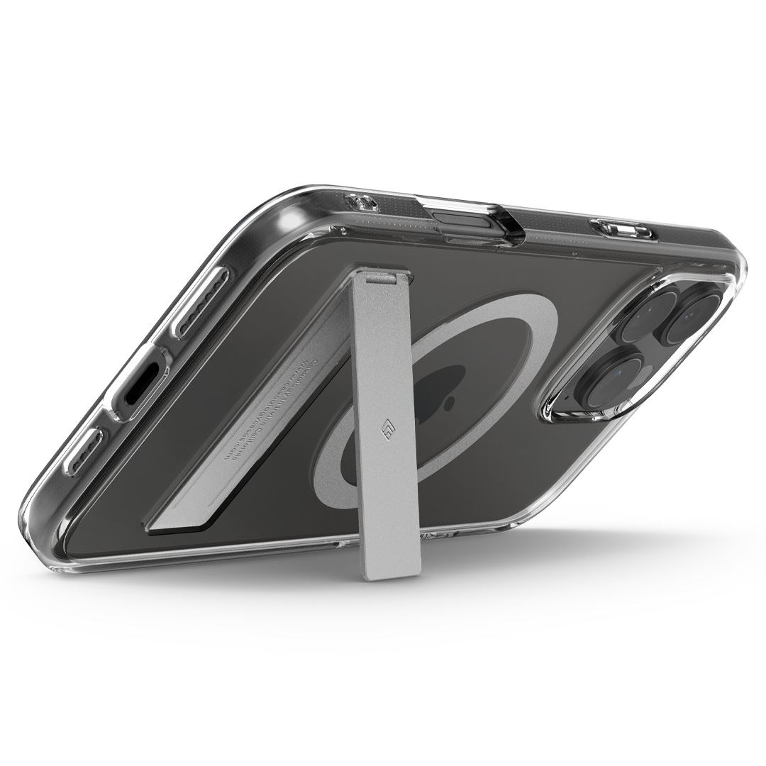 Spigen Caseology Capella MagSafe Kickstand, clear gray - iPhone 16 Pro (8)