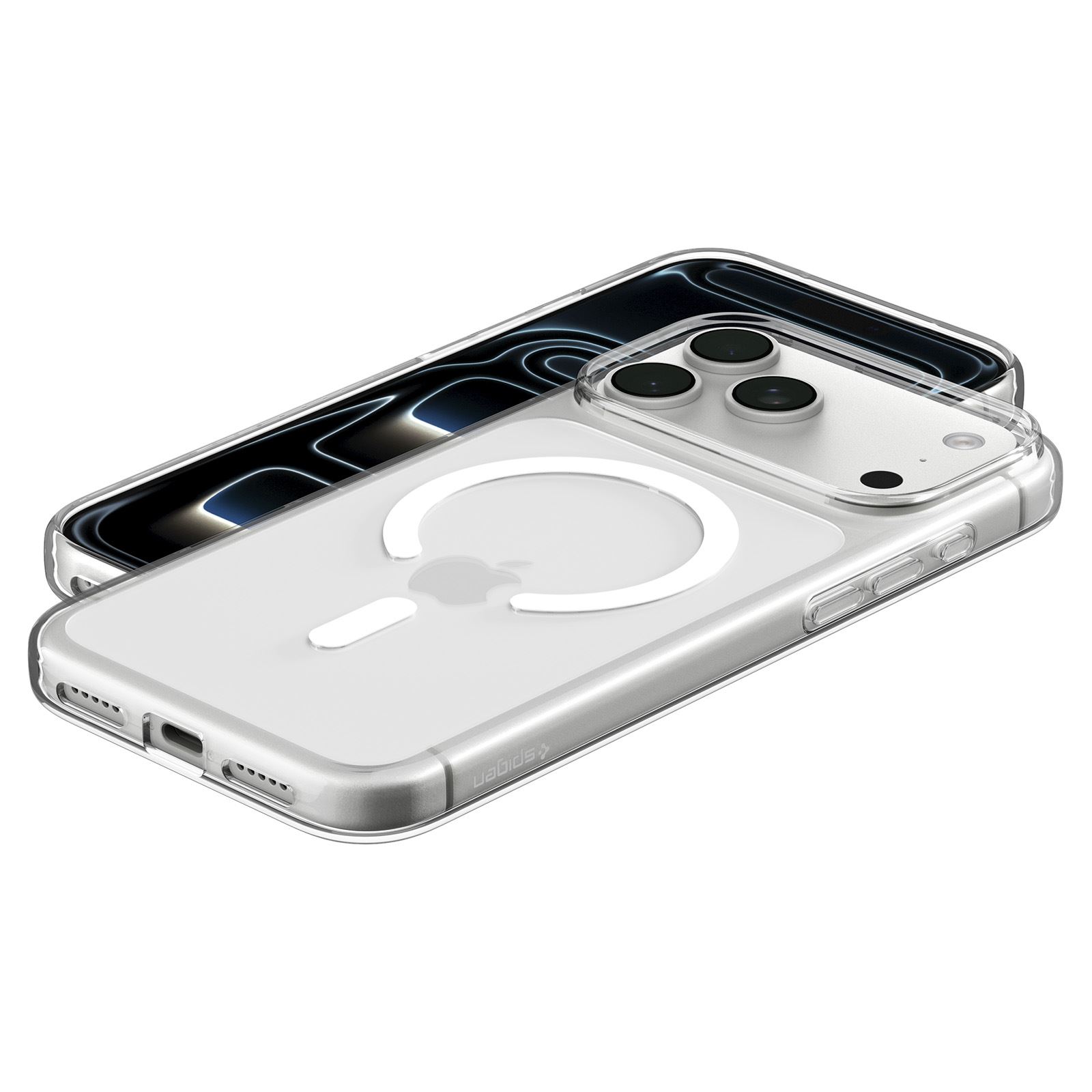 Spigen Liquid Crystal MagSafe, clear white - iPhone 18 Pro/17 Pro (11)