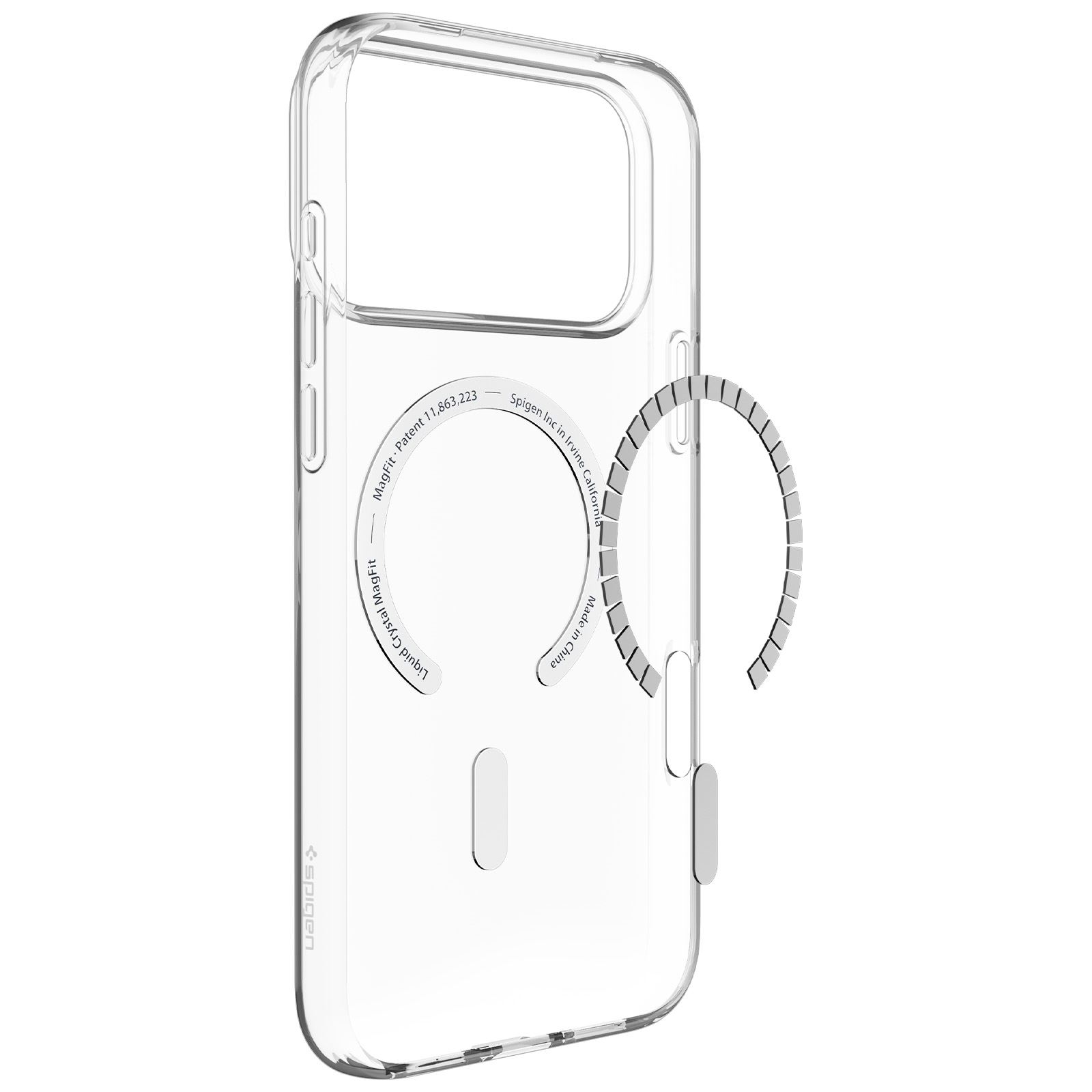 Spigen Liquid Crystal MagSafe, clear white - iPhone 18 Pro/17 Pro (13)