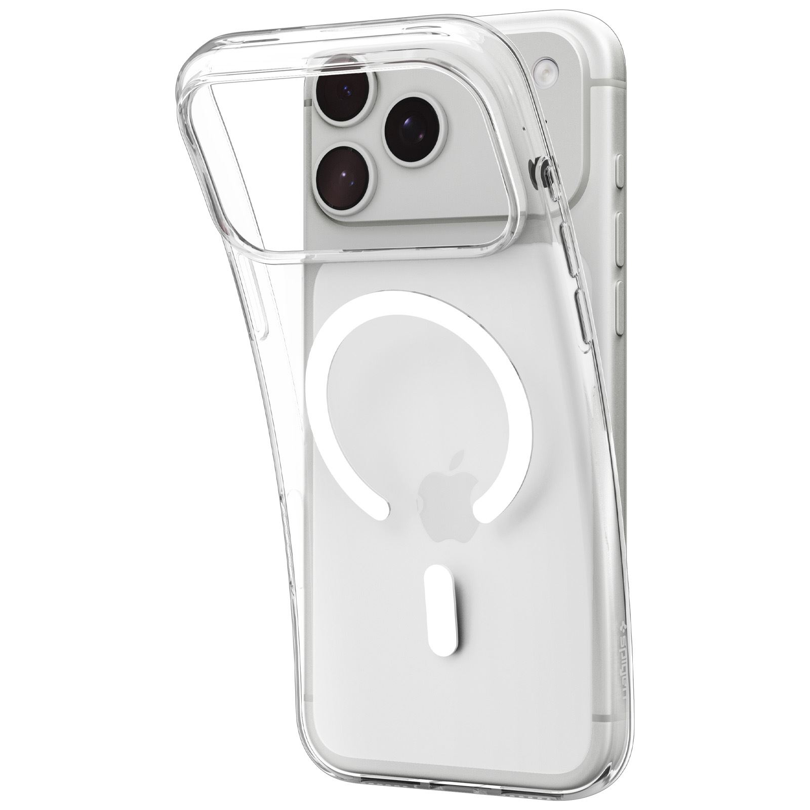 Spigen Liquid Crystal MagSafe, clear white - iPhone 18 Pro/17 Pro (5)