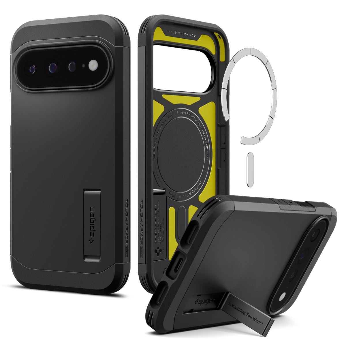 Spigen Tough Armor MagSafe, black - Google Pixel 11 Pro XL (3)