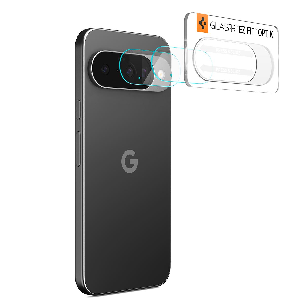 Spigen Glass tR EZ Fit Optik 2 Pack, crystal clear - Google Pixel 10 (3)