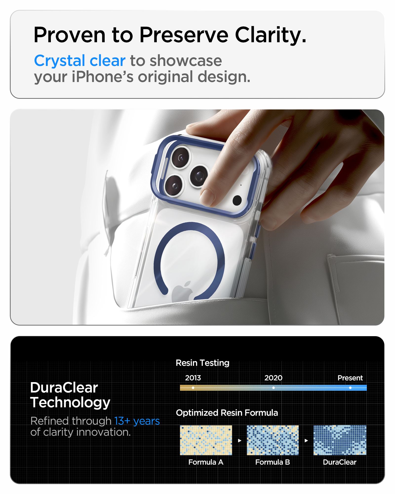 Spigen Ultra Hybrid Optik S MagSafe, clear deep blue - iPhone 18 Pro/17 Pro (12)