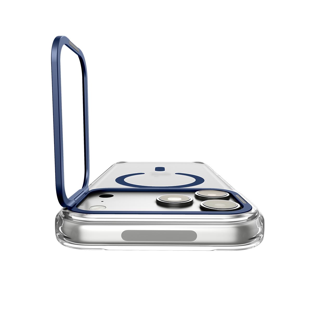 Spigen Ultra Hybrid Optik S MagSafe, clear deep blue - iPhone 18 Pro/17 Pro (5)