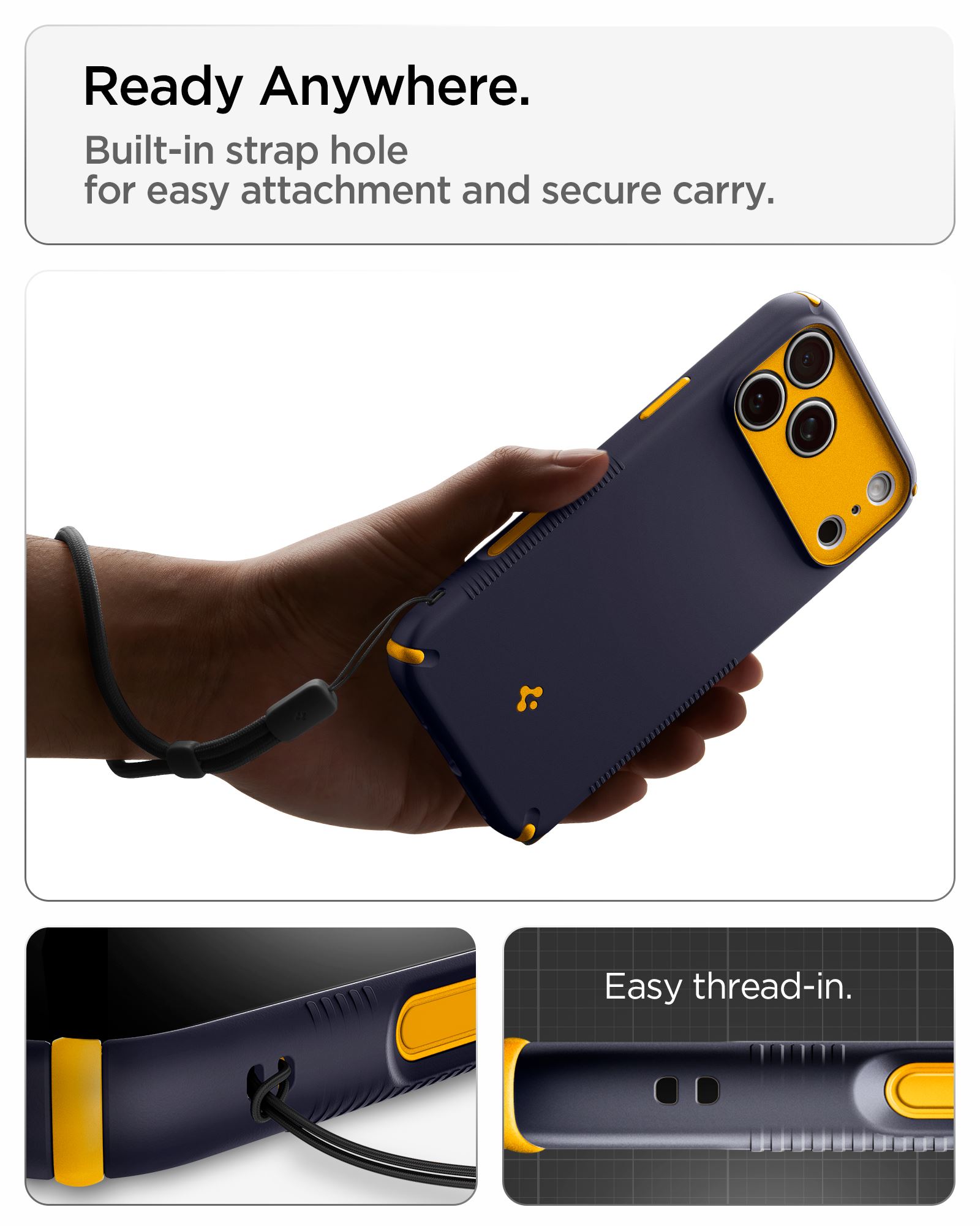 Spigen Nano Pop Hybrid MagSafe, blueberry navy - iPhone 18 Pro/17 Pro (22)