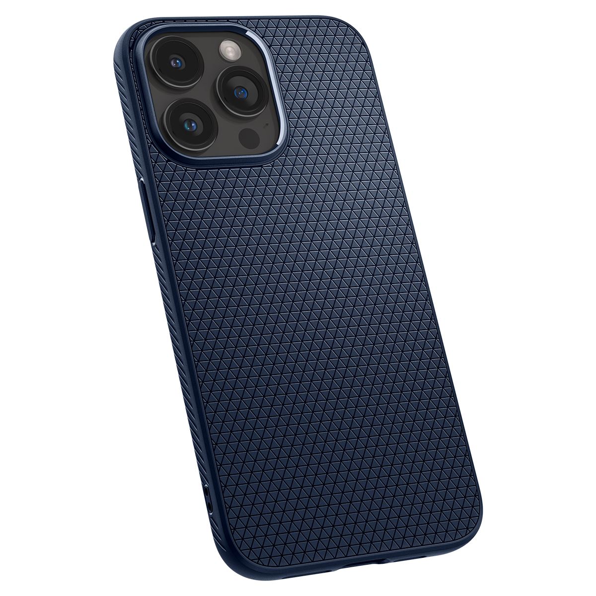 Spigen Liquid Air, navy blue - iPhone 15 Pro Max (9)