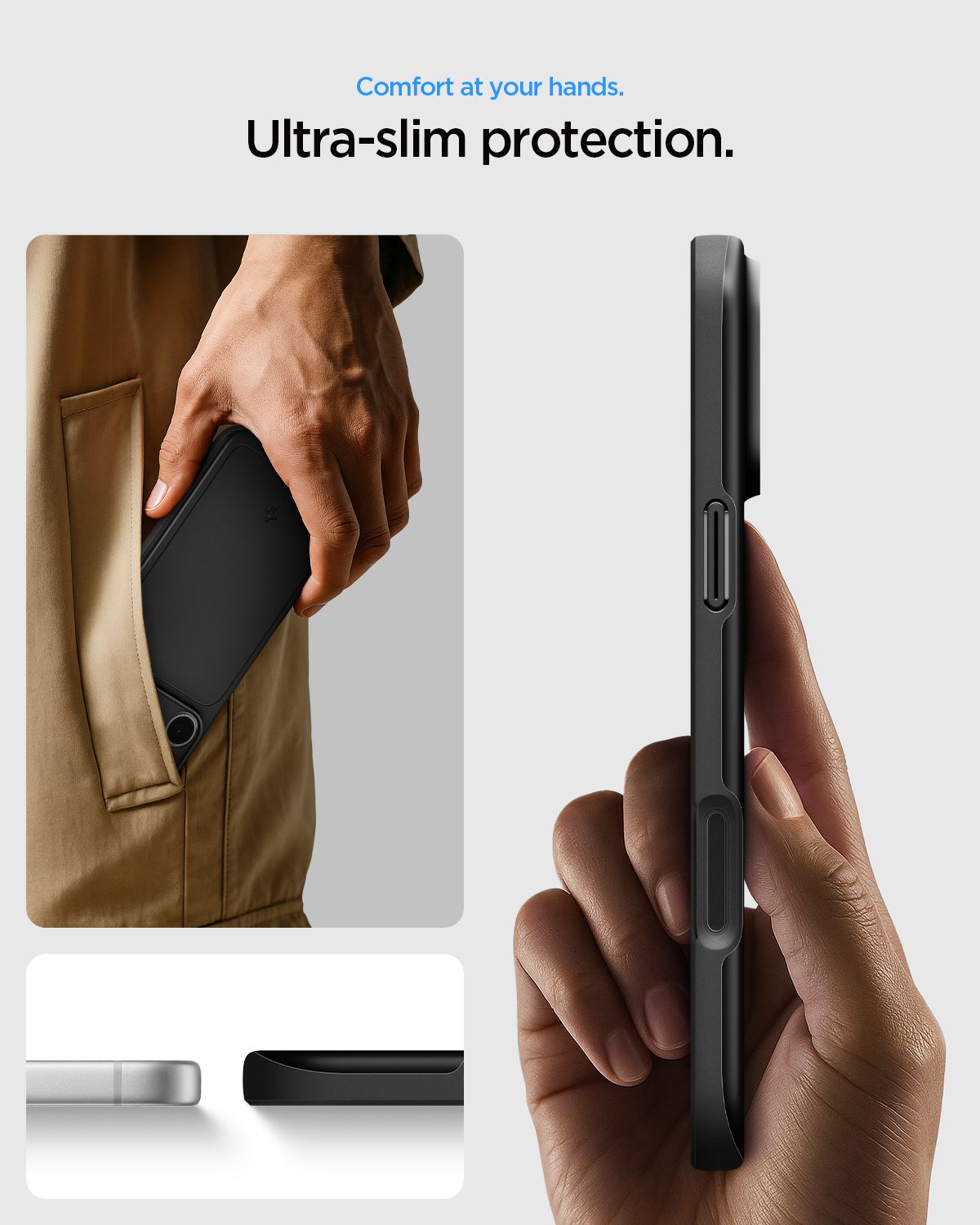 Spigen Thin Fit MagSafe, black - iPhone 18 Pro/17 Pro (12)
