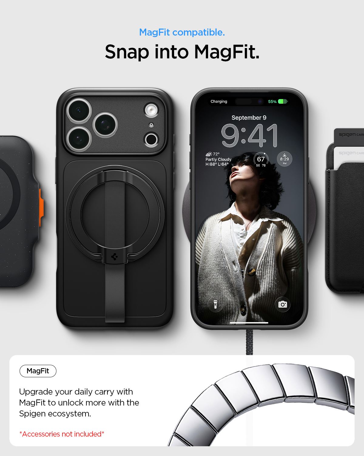 Spigen Thin Fit MagSafe, black - iPhone 18 Pro/17 Pro (17)