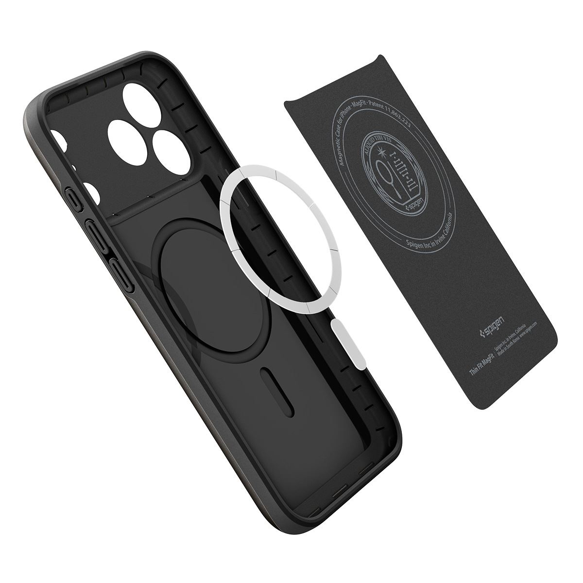 Spigen Thin Fit MagSafe, black - iPhone 18 Pro/17 Pro (7)