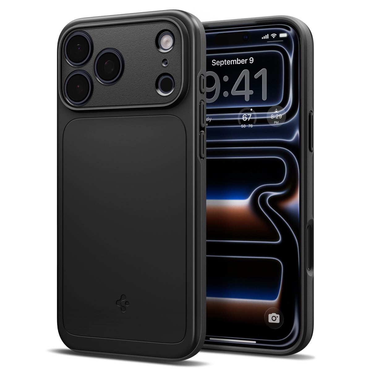 Spigen Thin Fit MagSafe, black - iPhone 18 Pro/17 Pro